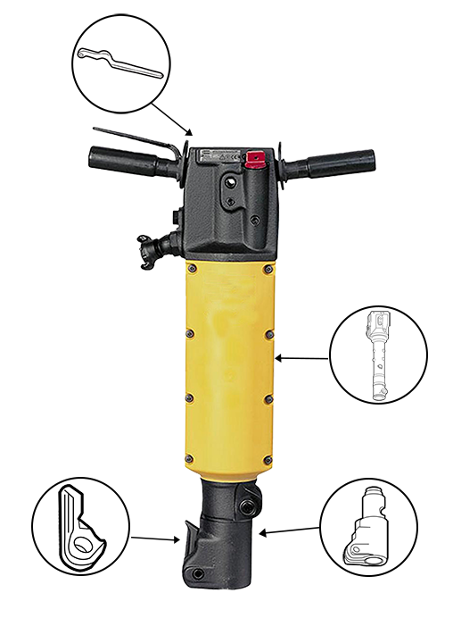 TEX 33PE Spare parts